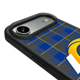 Los Angeles Rams Plaid MagSafe Compatible Phone Case for Apple iPhone 17 Series