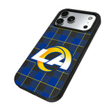 Los Angeles Rams Plaid MagSafe Compatible Phone Case for Apple iPhone 17 Series