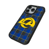 Los Angeles Rams Plaid MagSafe Compatible Phone Case for Apple iPhone