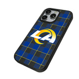 Los Angeles Rams Plaid MagSafe Compatible Phone Case for Apple iPhone