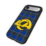 Los Angeles Rams Plaid MagSafe Compatible Phone Case for Apple iPhone