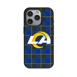 Los Angeles Rams Plaid MagSafe Compatible Phone Case for Apple iPhone