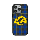 Los Angeles Rams Plaid MagSafe Compatible Phone Case for Apple iPhone