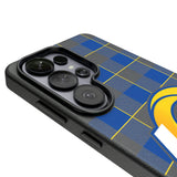 Los Angeles Rams Plaid MagSafe Compatible Phone Case for Samsung Galaxy 26 Series