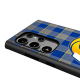 Los Angeles Rams Plaid MagSafe Compatible Phone Case for Samsung Galaxy