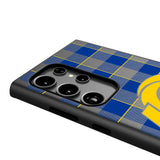 Los Angeles Rams Plaid MagSafe Compatible Phone Case for Samsung Galaxy