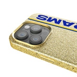 Los Angeles Rams Sidebar Bling Phone Case for Apple iPhone