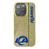 Los Angeles Rams Sidebar Bling Phone Case for Apple iPhone