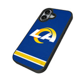 Los Angeles Rams Stripe Bump Phone Case for Apple iPhone