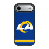 Los Angeles Rams Stripe Bump Phone Case for Apple iPhone