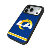 Los Angeles Rams Stripe Bump Phone Case for Apple iPhone