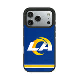 Los Angeles Rams Stripe Bump Phone Case for Apple iPhone