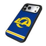 Los Angeles Rams Stripe Bump Phone Case for Apple iPhone