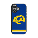 Los Angeles Rams Stripe Bump Phone Case for Apple iPhone
