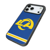 Los Angeles Rams Stripe Bump Phone Case for Apple iPhone