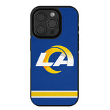 Los Angeles Rams Stripe Bump Phone Case for Apple iPhone