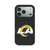 Los Angeles Rams Text Backdrop Bump Phone Case for Apple iPhone