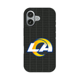 Los Angeles Rams Text Backdrop Bump Phone Case for Apple iPhone