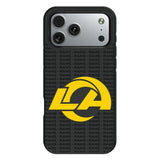 Los Angeles Rams Text Backdrop Bump Phone Case for Apple iPhone