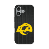Los Angeles Rams Text Backdrop Bump Phone Case for Apple iPhone