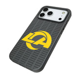 Los Angeles Rams Text Backdrop Bump Phone Case for Apple iPhone