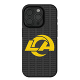 Los Angeles Rams Text Backdrop Bump Phone Case for Apple iPhone