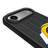 Los Angeles Rams Text Backdrop MagSafe Compatible Phone Case for Apple iPhone 17 Series