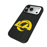 Los Angeles Rams Text Backdrop MagSafe Compatible Phone Case for Apple iPhone
