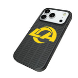 Los Angeles Rams Text Backdrop MagSafe Compatible Phone Case for Apple iPhone