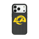 Los Angeles Rams Text Backdrop MagSafe Compatible Phone Case for Apple iPhone