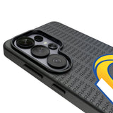 Los Angeles Rams Text Backdrop MagSafe Compatible Phone Case for Samsung Galaxy 26 Series