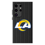 Los Angeles Rams Text Backdrop MagSafe Compatible Phone Case for Samsung Galaxy