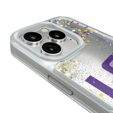 Louisiana State University Tigers Confetti Glitter Phone Case for Apple iPhone