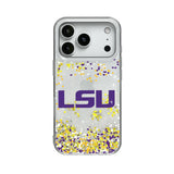 Louisiana State University Tigers Confetti Glitter Phone Case for Apple iPhone