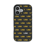 Louisiana State University Tigers Fashion Pattern Bump Phone Case for Apple iPhone