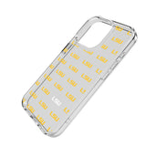 Louisiana State University Tigers Fashion Pattern Clear Phone Case for Apple iPhone
