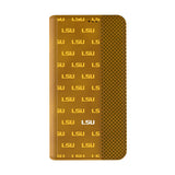 Louisiana State University Tigers Fashion Pattern Folio Phone Case for Apple iPhone