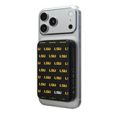 Louisiana State University Tigers Fashion Pattern Wireless Mag Power Bank
