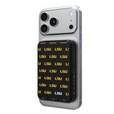 Louisiana State University Tigers Fashion Pattern Wireless Mag Power Bank