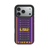 Louisiana State University Tigers Field Bump Phone Case for Apple iPhone