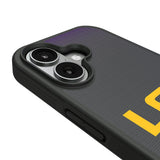 Louisiana State University Tigers Linen Bump Phone Case for Apple iPhone