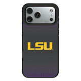 Louisiana State University Tigers Linen Bump Phone Case for Apple iPhone