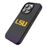 Louisiana State University Tigers Linen Bump Phone Case for Apple iPhone