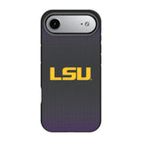 Louisiana State University Tigers Linen Bump Phone Case for Apple iPhone