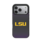 Louisiana State University Tigers Linen Bump Phone Case for Apple iPhone