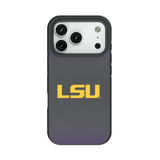 Louisiana State University Tigers Linen Bump Phone Case for Apple iPhone