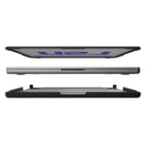 Louisiana State University Tigers Linen Laptop Case for Apple MacBook