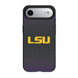 Louisiana State University Tigers Linen MagSafe Compatible Phone Case for Apple iPhone