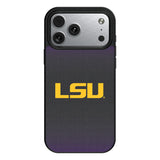 Louisiana State University Tigers Linen MagSafe Compatible Phone Case for Apple iPhone