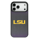 Louisiana State University Tigers Linen MagSafe Compatible Phone Case for Apple iPhone
